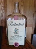 Decorative Oversize Ballantines Scotch Bottle