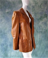 Vintage Leather Jacket, 1970s