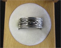 925 Silver Adjustable Ring