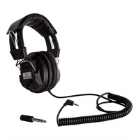 Qty 15 -Stereo/Mono Switch Hable Headphones, Black