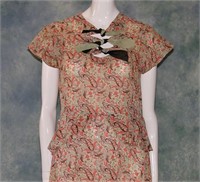 Vintage 1930s Printed Cotton Day Dress