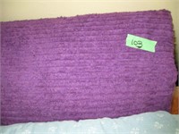 Handmade purple curtian & Blanket
