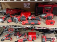 Milwaukee tools lot of 8 pcs contents on the