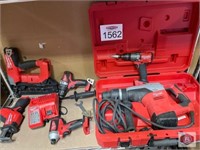 Milwaukee Lot of Milwaukee tools 6 pcs contents