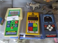 3 VINTAGE HANDHELD GAMES