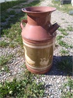 Painted Milk Can-20" tall