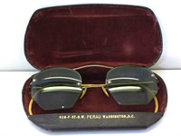 Vintage Shuron Octagonal Cut Glasses - 1/10 GF -