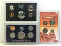US Coin Sets - some silver