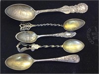 Antique Sterling Spoons - Columbian Expo 1892:3