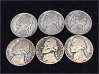 Silver Jefferson War Nickels 
Num 44