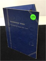 Roosevelt Dime Album - 45 all Silver 
Num 15