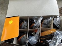 box of new Walter safety glasses