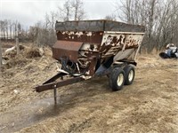 BJ 160 Cu Ft Mixer Wagon