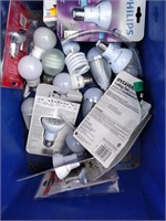 lot of light bulbs some new - untested