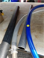 various lengths of hose