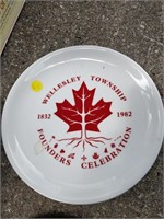 Township of Wellesley collector plate