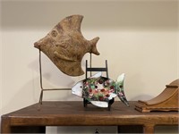 Decorative Fish on Stand (2)