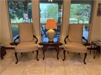 Lattice Pattern Arm Chairs (Times the Money)