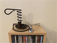 Wrought Iron Courting Candle Holder & Snuffer