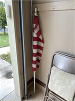 American Flag & Aluminum Flag Pole