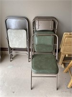 Padded Folding Chairs (6)