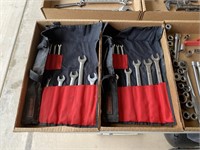 Craftsman Standard & Metric Open End Wrench Sets