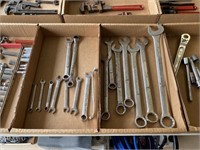 Craftsman Open End Wrenches (2 Trays)