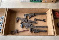 Antique Pipe Wrenches, Open End Wrench