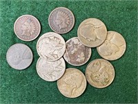 Assorted Nickels, Pennies