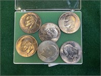 1971 Eisenhower Dollars (6)