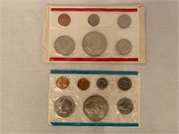 1974 Uncurculated Coin Set, Pennies