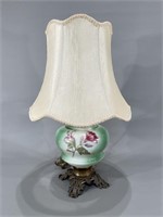 Small Boudoir Style Accent Lamp