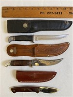 Knives with Sheaths (3)