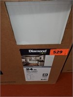 NIB DIAMOND 24" WALL CABINET