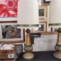 Pair of Beautiful Vintage Table Lamps