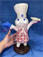 Pillsbury Dough Boy 21in ceramic figurine