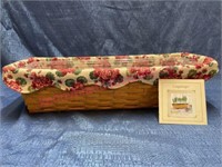 2002 Longaberger Classic Window Box basket