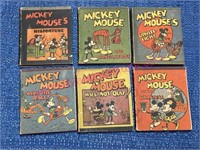 (6) 1934 Mickey Mouse small books