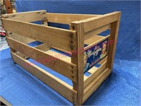 Miss Griffen Melons wood crate