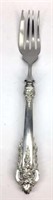Wallace Sterling Grand Baroque Serving Fork