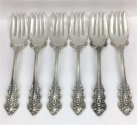 Frank M. Whiting Sterling Luncheon Forks