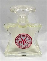 Vintage Andy Warhol Union Square NYC Perfume