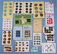 (17) Assorted Button Sets, 158pc.