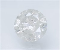 Certified 2.09 ct Round Brilliant Loose Diamond