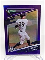 2021 Donruss Aaron Judge Purple Holo #182