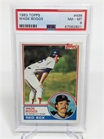 1983 Topps Wade Boggs #498 PSA 8 RC