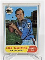 1968 Topps Football - Fran Tarkenton # 161