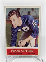 1964 Philadelphia Football - Frank Gifford #117