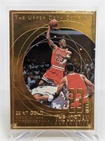 The Upper Deck Co. 22 Kt Michael Jordan #745/23000