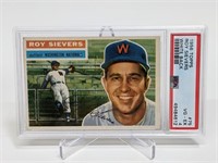 1956 Topps Roy Sievers White Back #75 PSA 4